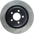 Picture of StopTech SportStop 06-09 Chrysler SRT-8 Rear Right Drilled & Slotted Rotor