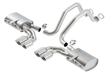 Picture of Borla 97-04 Chevrolet Corvette 5-7L 8cyl S-Type SS Catback Exhaust
