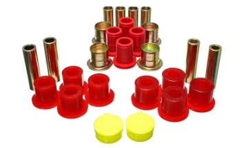 Picture of Energy Suspension 87-04 Dodge Dakota - 98-03 Durango 4WD Red Front End Control Arm Bushing Set