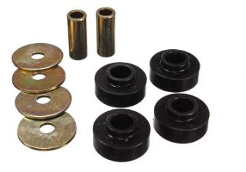 Picture of Energy Suspension 89-97 Ford Thunderbird - 99-04 Mustang Cobra Black Differential Carrier Bushings