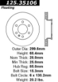 Picture of Stoptech 07-09 Dodge Sprinter Front Premium High Carbon Cryo Brake Rotor