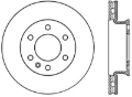 Picture of Stoptech 07-09 Dodge Sprinter Front Premium High Carbon Cryo Brake Rotor