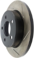 Picture of StopTech Power Slot 94-02 Mustang Excl Cobra - 03-04 Mustang Base-GT Rear Left Slotted Rotor