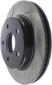 Picture of StopTech Power Slot 04-09 Dodge Durango - 02-05 Ram 1500 Front Right Slotted Rotor