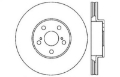 Picture of StopTech 03-08 Pontiac Vibe - 05-09 Scion tc Right Front Slotted & Drilled Rotor