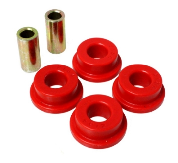 Picture of Energy Suspension -875 ID x 2-178 OD Bushing Dims Red Universal Link - Flange Type Bushings