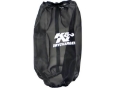Picture of K&N 6-625in Base ID - 5-25in Top ID - 9-5in H Round Tapered Black Drycharger Air Filter Wrap