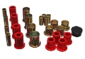 Picture of Energy Suspension 82-04 Ford Blazer-S10-S15 PickUp 2WD Red Front Control Arm Bushing Set