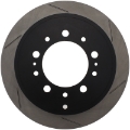 Picture of StopTech Power Slot 08-09 Lexus LX450-470-570 - 07-09 Toyota Tundra Slotted Left Rear Rotor
