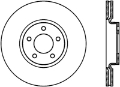 Picture of StopTech 07-09 Mazda 3 Left Front Slotted & Drilled Rotors