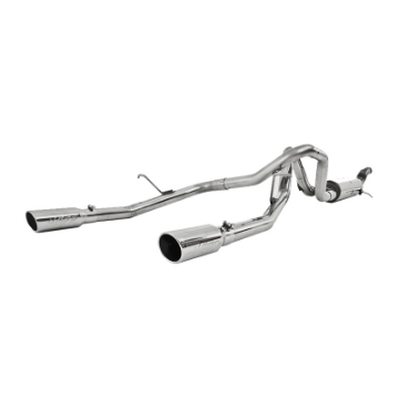 Picture of MBRP 09-11 Chev-GMC Colorado-Canyon 5-3L V8 EC-CC-SB Cat Back Dual Split Rear Exit T409