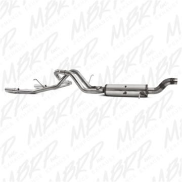 Picture of MBRP 09-11 Chev-GMC Colorado-Canyon 5-3L V8 EC-CC-SB Cat Back Dual Split Rear Exit T409