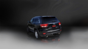 Picture of Corsa 2011-2021 Jeep Grand Cherokee Polished 2-5in Dual Rear Exit Cat-Back Exhaust