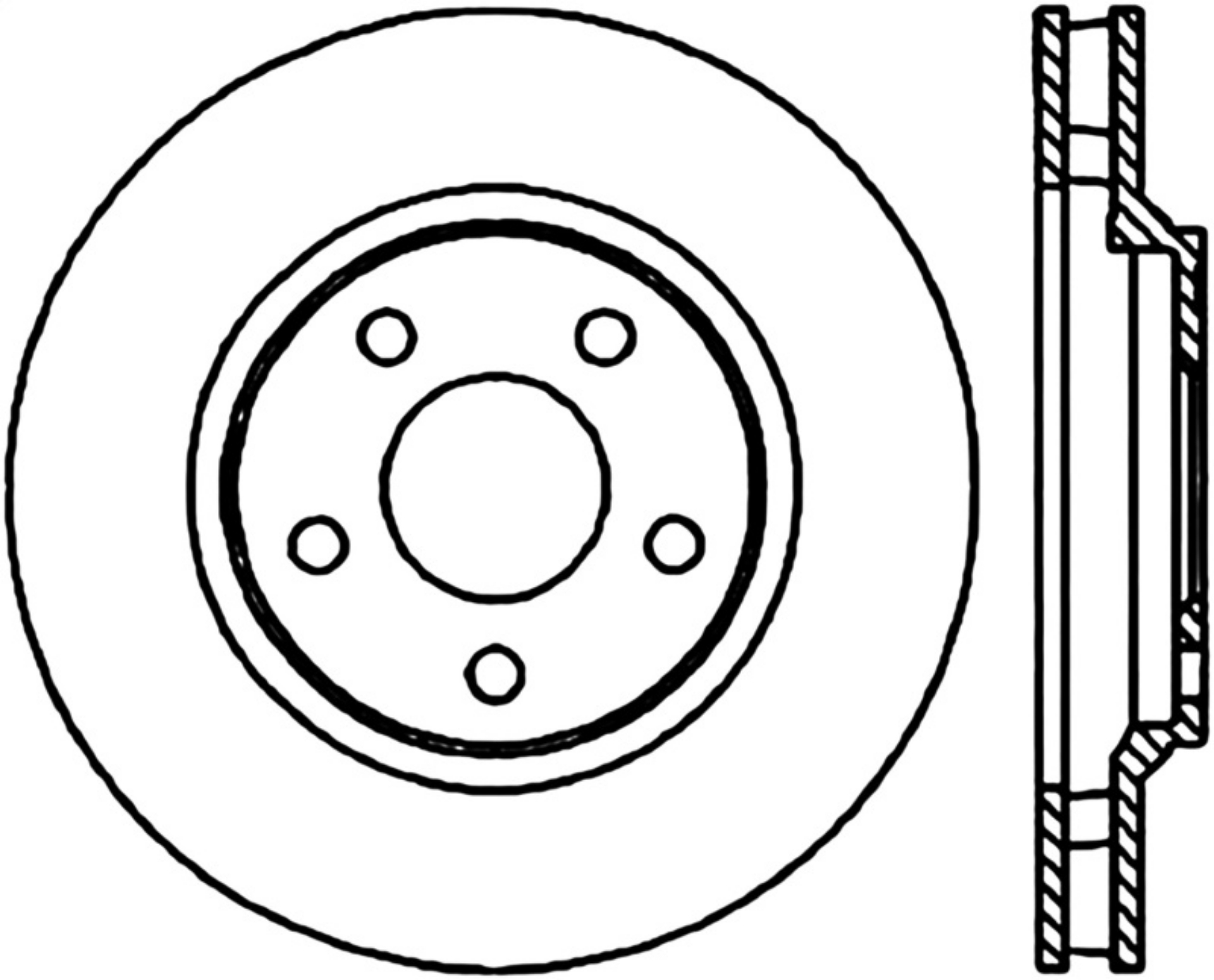 Picture of StopTech Power Slot 98-02 Pontiac Firebird-Trans Am - Chevy Camaro Front Right Slotted CRYO Rotor