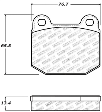Picture of StopTech Performance 05-06 Lotus Exige Front Brake Pads