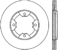 Picture of StopTech Power Slot 84-85 Nissan 300ZX Slotted & Drilled Left Front Rotor