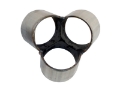 Picture of aFe Twisted Steel Header SS-409 HDR Jeep Wrangler TJ 00-06 I6-4-0L