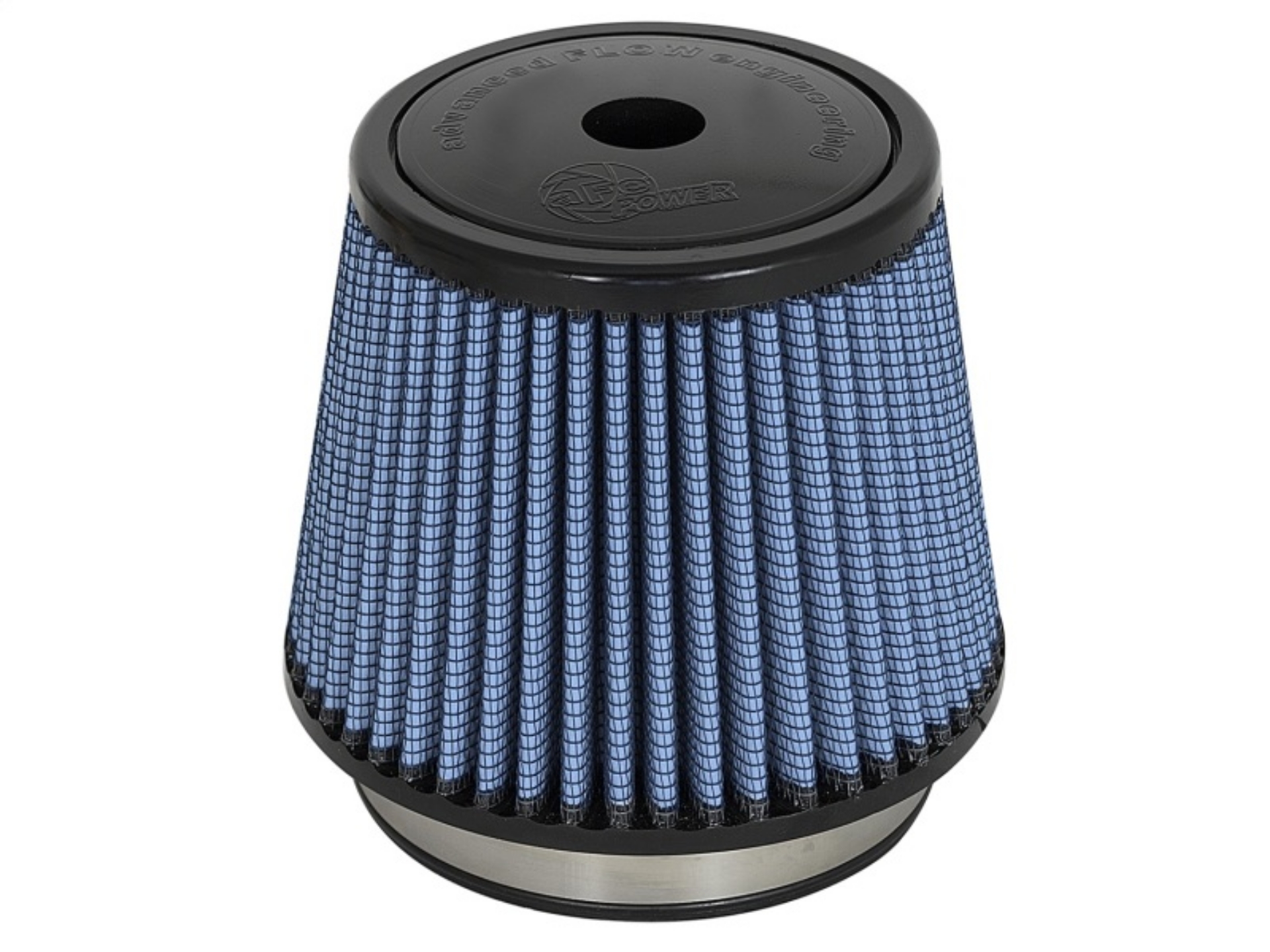 Picture of aFe MagnumFLOW Air Filters IAF P5R A-F P5R 4-1-2F x 6B x 4-3-4T x 5H w- 1Hole