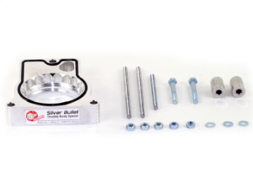 Picture of aFe Silver Bullet Throttle Body Spacers TBS GM C-K 1500 96-00 V6-4-3L