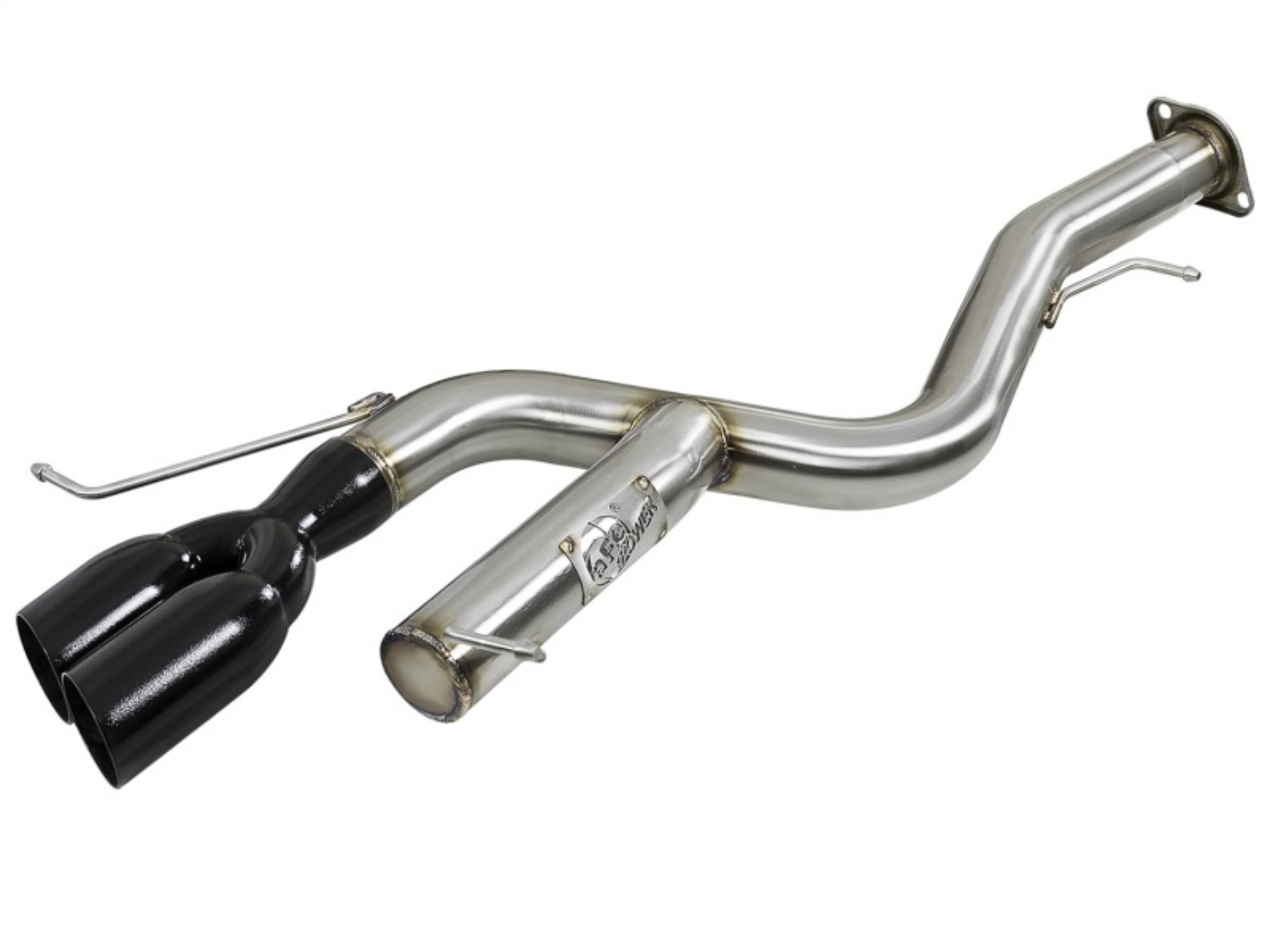 Picture of aFe MACHForce XP 08-13 BMW 135i L6-2-0L N54-N55 3in- 304 SS Axle-Back Exhaust w-Black Tips