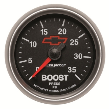 Picture of Autometer GM Mechanical 52mm 0-35 PSI Boost Gauge