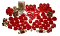 Picture of Energy Suspension 97-06 Jeep Wrangler TJ w- 1in Body Lift Kit Red Hyper-Flex Master Bushing Set