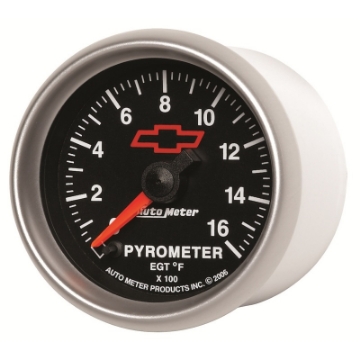 Picture of Autometer GM Full Sweep Electric 52mm 0-1600 degree F Pyrometer
