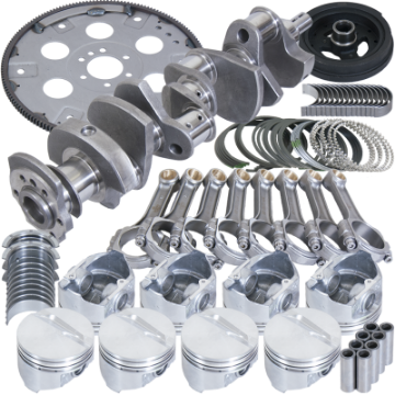 Picture of Eagle Chevrolet Small Block 5140 Steel I-Beam Balanced Rotating Assembly Kit