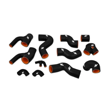 Picture of Mishimoto 97-02 Audi S4 Turbo Black Silicone Hose Kit