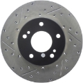 Picture of StopTech Power Slot 6-89-96 Nissan 300ZX Slotted & Drilled Right Front Rotor