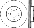 Picture of StopTech Power Slot 6-89-96 Nissan 300ZX Slotted & Drilled Left Front Rotor