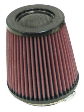 Picture of K&N Universal Air Filter - Round Tapered 4in Flange ID - 5-375in Base OD - 4in Top OD - 5-5in H