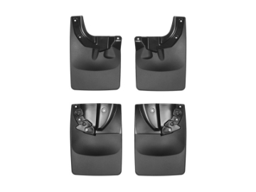 Picture of WeatherTech 2016 Toyota Tacoma No Drill Front & Rear Mudflaps - Models without Fender Flares