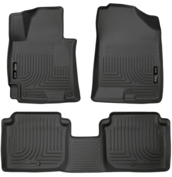 Picture of Husky Liners 2014-2016 Hyundai Elantra WeatherBeater Combo Black Floor Liners