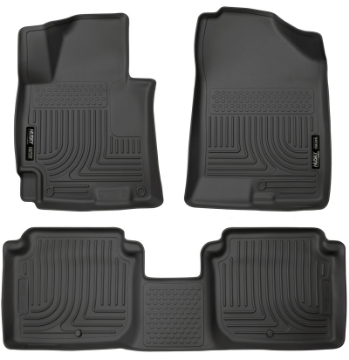 Picture of Husky Liners 2014-2016 Hyundai Elantra WeatherBeater Combo Black Floor Liners