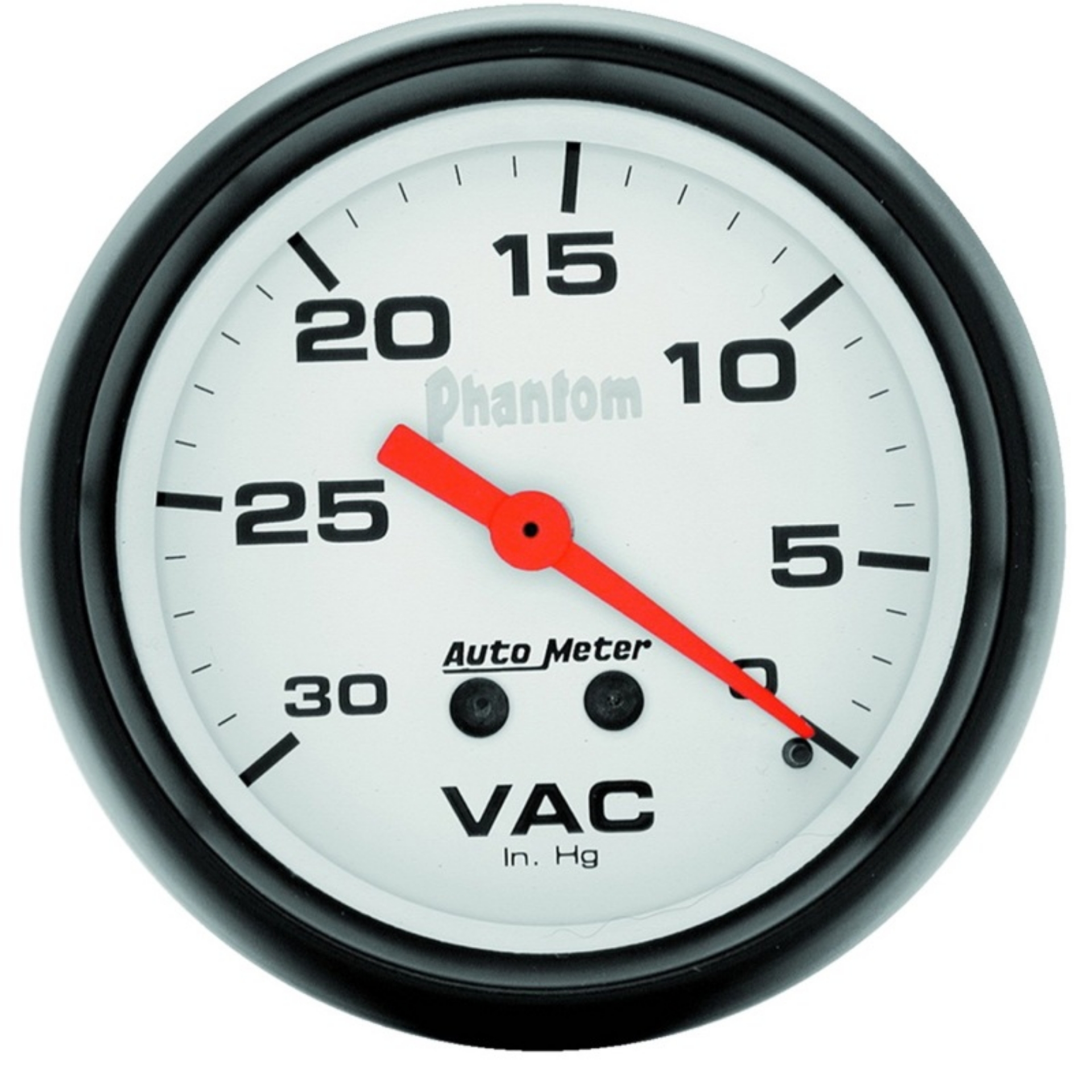 Picture of Autometer Phantom 2 5-8in Phantom Mechanical Vacuum Gauge