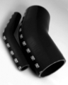 Picture of Turbosmart 45 Elbow 0-75 - Black Silicone Hose