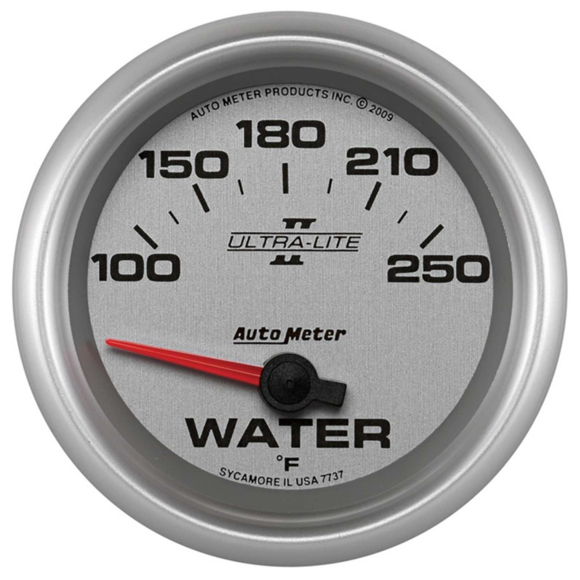 Picture of Autometer Ultra-Lite II 2 5-8in 100-250 Degree F Short Sweep Electronic Water Temperature Gauge