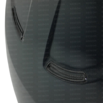 Picture of Seibon 12-13 Hyundai Veloster 2 Door Hatchback OEM Carbon Fiber Hood