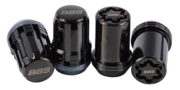 Picture of BBS McGard Lug Nut Set 12x1-5 Black - w-Locks