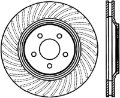 Picture of StopTech Power Slot 94-04 Ford Mustang Front Left Slotted CRYO Rotor
