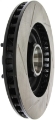 Picture of StopTech Power Slot 90-93 Ford Mustang 8cy Exc Cobra Rear Disc Front Left Slotted Rotor