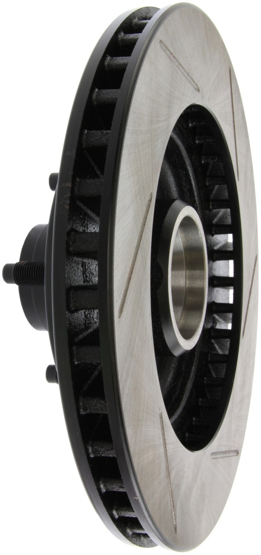 Picture of StopTech Power Slot 90-93 Ford Mustang 8cy Exc 93 Cobra Rear Disc Front Right Slotted Rotor