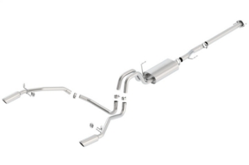 Picture of Borla 11-14 Ford F150 AT 2-4WD 2-4dr S-Type SS Catback Exhaust