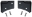 Picture of MBRP 97-06 Jeep Wrangler TJ Windshield Light Bracket
