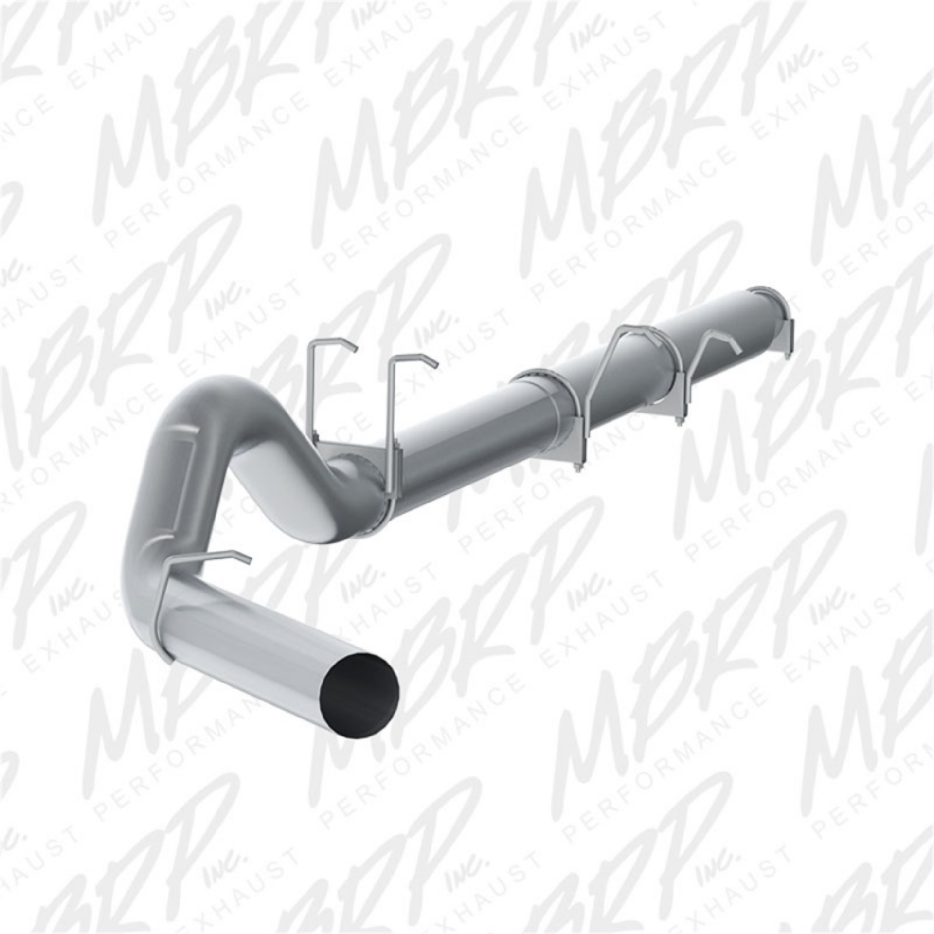 Picture of MBRP F-250-350 6-0L EC-CC 5in Cat Back Single Side Exit No Muffler AL
