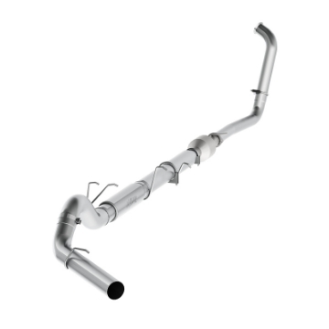 Picture of MBRP F-250-350 6-0L EC-CC 5in Turbo Back Stock Cat Single Side Exit AL