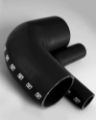 Picture of Turbosmart 90 Elbow 3-00 - Black Silicone Hose