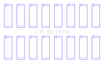 Picture of King Engine Bearings Chevy LS1-LS6-LS3 Performance Rod Bearing Set - Size STD