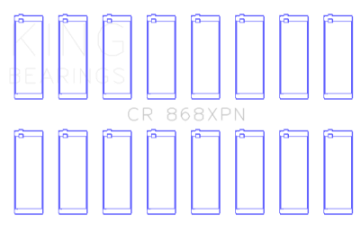 Picture of King Engine Bearings Ford Prod V8 4-6L-5-4L Performance Rod Bearing Set - Size STD